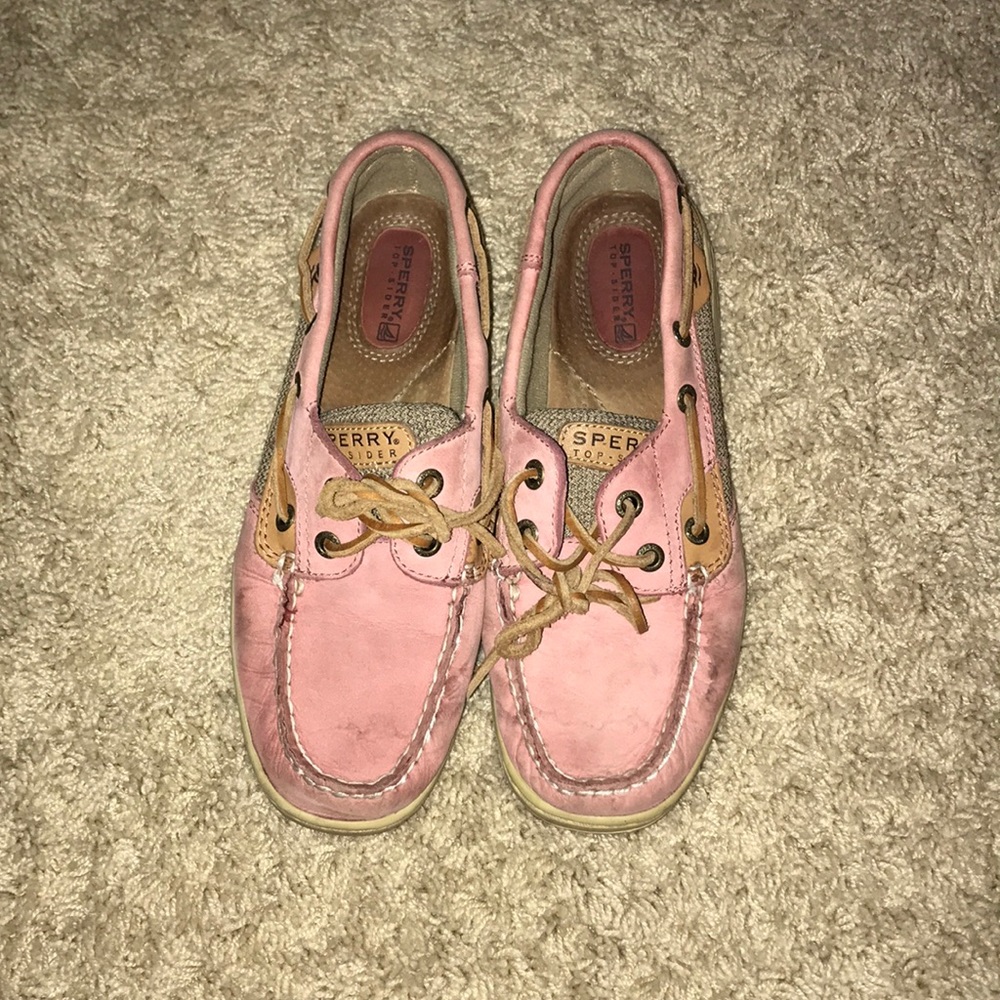 Pink Sperrys